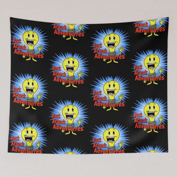 Item preview, Fact Attack Adventures Light Bulb Science Humor designed and sold by thefirstbroo.
