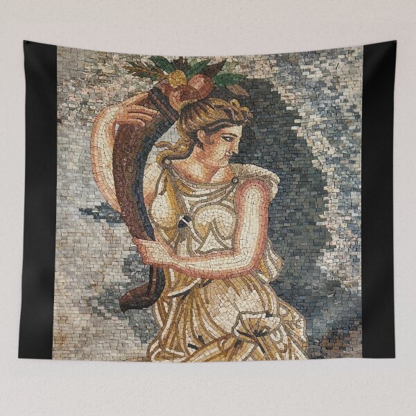 Item preview, Roman Mosaic Ceres Ancient Goddess designed and sold by Retr0Tshirts.