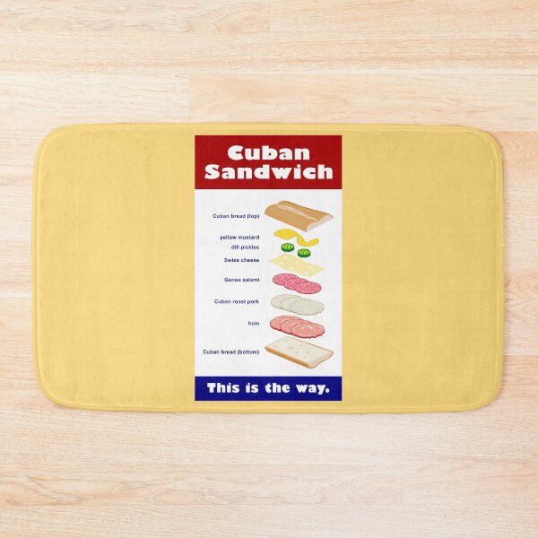 Item preview, Cuban Sandwich Exploded Diagram designed and sold by Karate Octopus.