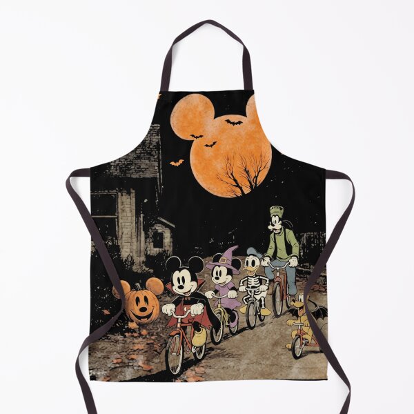 Item preview, Vintage Cartoon Friends Halloween Bicycle Ride designed and sold by Shoaibstudio.
