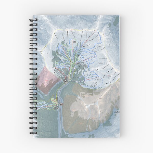 Item preview, Loveland Resort Trail Map designed and sold by Mapsynergy.