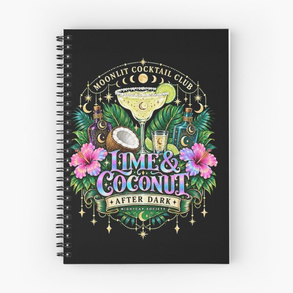 Item preview, Moonlit Lime & Coconut Cocktail Club designed and sold by anapldv.