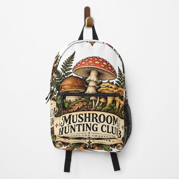 Item preview, Vintage Mushroom Hunting Club designed and sold by MysticCanvasAi.