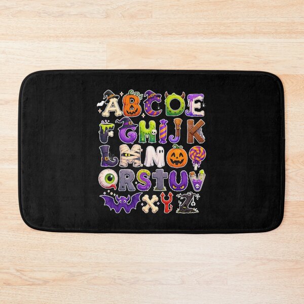 Item preview, Halloween Alphabet ABC Learning for Kids Teachers designed and sold by OddPopARt.