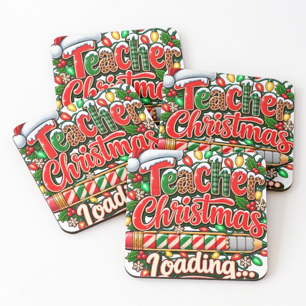 Item preview, Teacher Christmas Loading Candy Cane Pencil Teacher Humor designed and sold by 198tees.