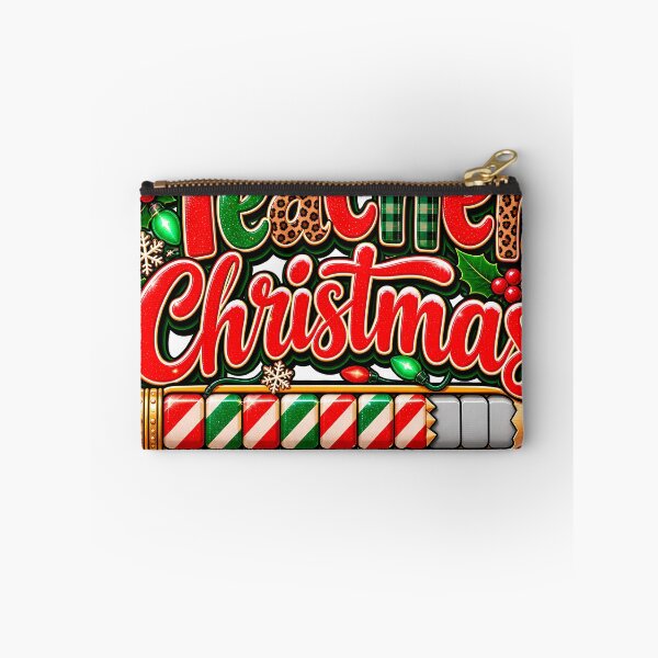Item preview, Teacher Christmas Loading Candy Cane Pencil Teacher Humor designed and sold by 198tees.