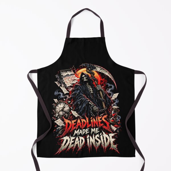 Item preview, Deadlines Made Me Dead Inside Reaper Metal  designed and sold by Tong4130.