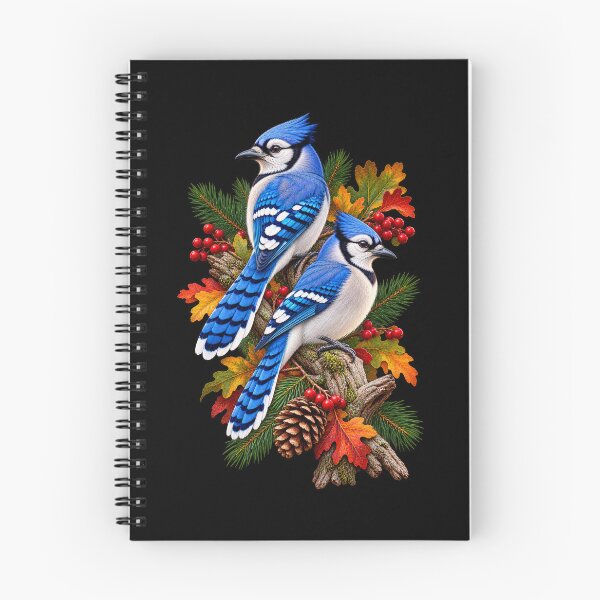 Item preview, Pair of Blue Jays Perched Together designed and sold by RockitBaby.