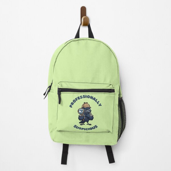 Item preview, Professionally Suspicious Detective Crow designed and sold by ZeroContextArt.