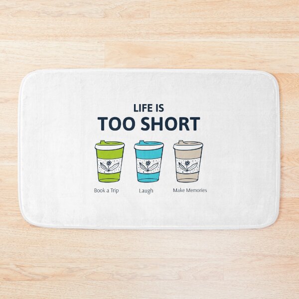Item preview, Life is too Short  designed and sold by CreationsbYKz.