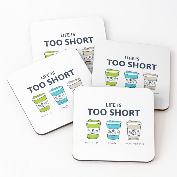 Item preview, Life is too Short  designed and sold by CreationsbYKz.