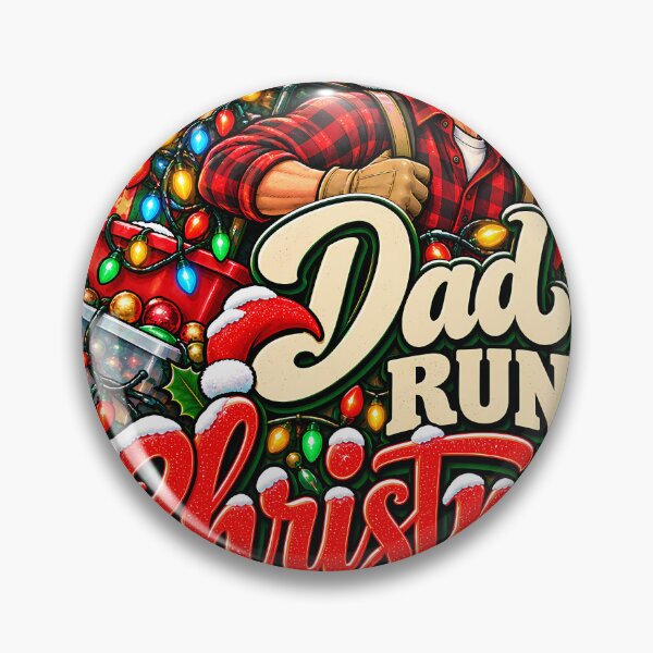 Item preview, Dad Runs Christmas Logistics Funny Dad Christmas designed and sold by 198tees.