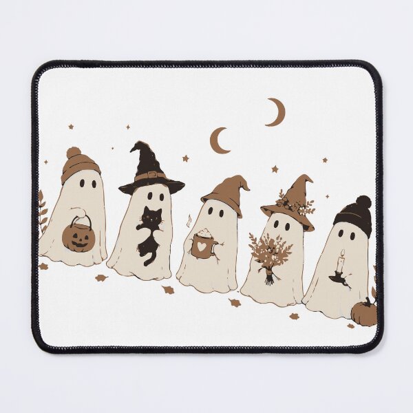 Item preview, Cute Ghosts Halloween Witch Neutral Fall Boho designed and sold by CreativeBrains7.