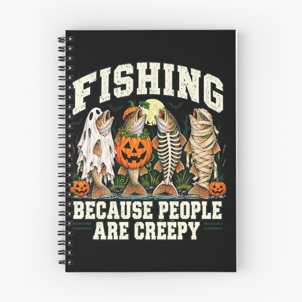 Item preview, Halloween Fishing Because People Are Creepy designed and sold by anapldv.