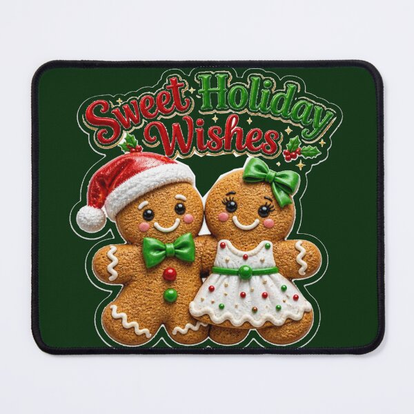 Item preview, Gingerbread Cookies Sweet Holiday Wishes Design designed and sold by MargaretPolanco.