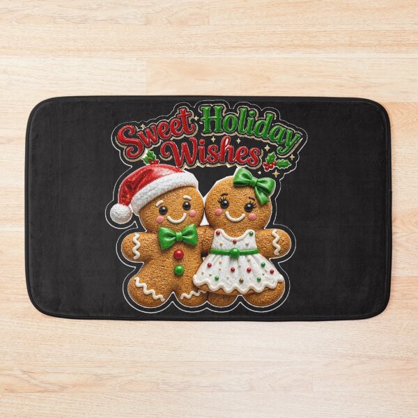 Item preview, Gingerbread Cookies Sweet Holiday Wishes Design designed and sold by MargaretPolanco.