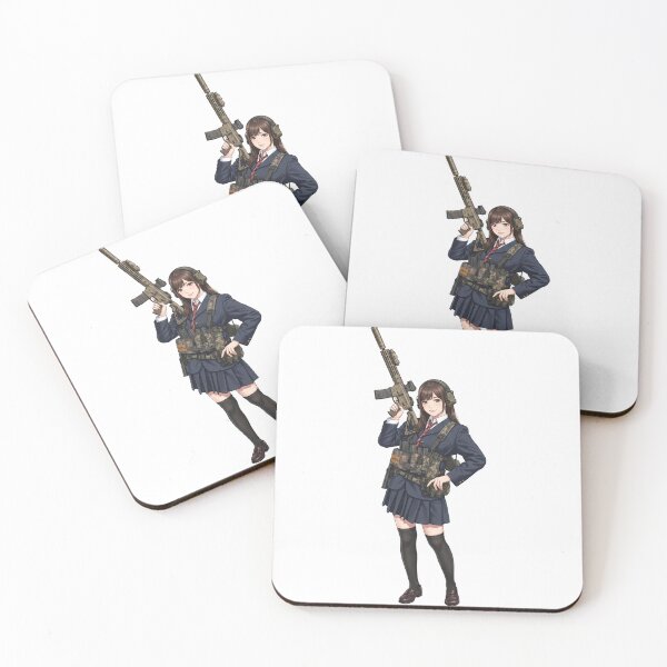 Item preview, Tactical School Girl - Anime Special Ops designed and sold by RAWLIFEGRAPHIC.