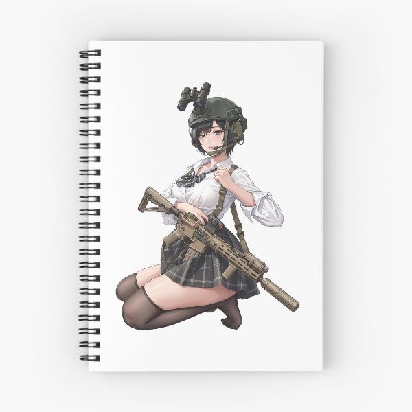 Item preview, Tactical School Girl - Anime Special Ops designed and sold by RAWLIFEGRAPHIC.