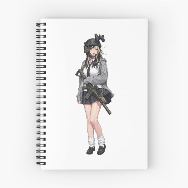 Item preview, Tactical School Girl - Anime Special Ops designed and sold by RAWLIFEGRAPHIC.