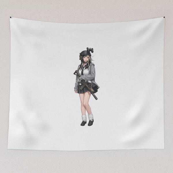 Item preview, Tactical School Girl - Anime Special Ops designed and sold by RAWLIFEGRAPHIC.