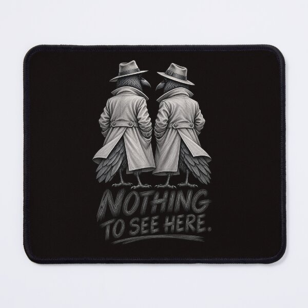 Item preview, Definitely Not Suspicious – Two Crows in Disguise designed and sold by Tadeusz1.