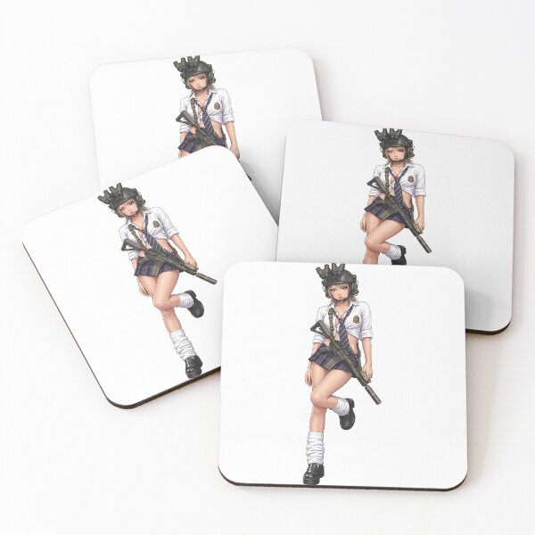 Item preview, Tactical School Girl - Anime Special Ops designed and sold by RAWLIFEGRAPHIC.