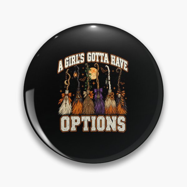Item preview, A Girl's Gotta Have Options Witchy Brooms designed and sold by anapldv.