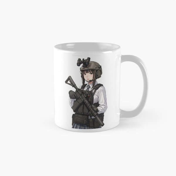 Item preview, Tactical School Girl - Anime Special Ops designed and sold by RAWLIFEGRAPHIC.
