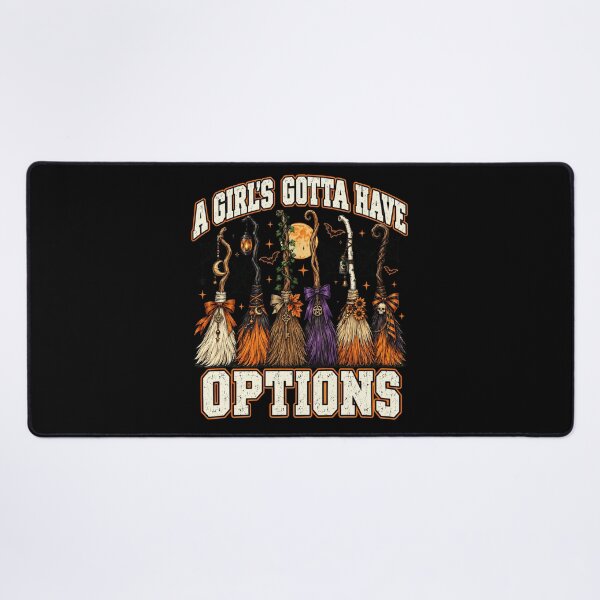 Item preview, A Girl's Gotta Have Options Witchy Brooms designed and sold by anapldv.