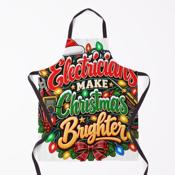 Item preview, Electricians Make Christmas Brighter Electrician Christmas designed and sold by 198tees.