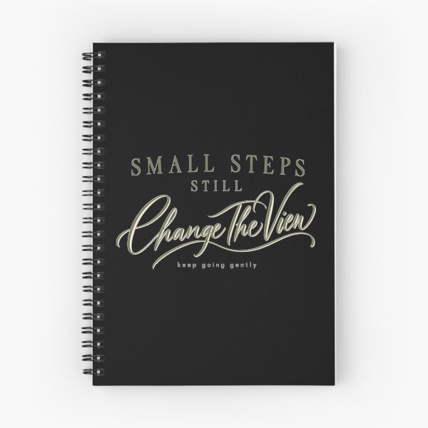 Item preview, Small Steps Still Change The View Inspirational Aesthetic designed and sold by PhylonBoxx.