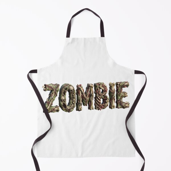 Item preview, Gory 3D Zombie Bone and Flesh Typography designed and sold by ViralVectra.