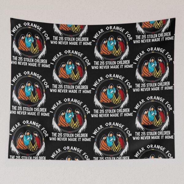 Item preview, Wear Orange for Missing Children Awareness Native Unity Message designed and sold by Glow-Paw-Studio.