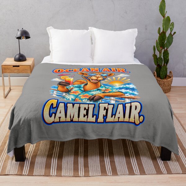 Item preview, Ocean Air. Camel Flair – Funny Lifestyle and Pets T-Shirt – Funny Camel T-Shirt Animal Graphic Camel T-Shirt designed and sold by Camel & Quirk.