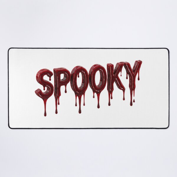 Item preview, Spooky Blood Drip Halloween Typography designed and sold by ViralVectra.