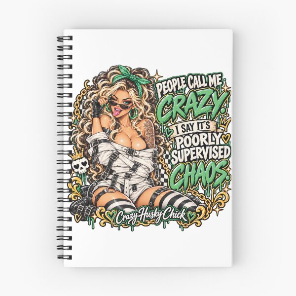 Item preview, People call me crazy I say it's poorly supervised chaos | Blonde Women's Pool Player Design designed and sold by Crazyhuskychick.