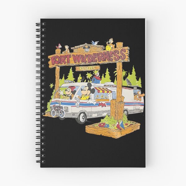 Item preview, Vintage Wilderness RV Camping Cartoon Graphic designed and sold by Shoaibstudio.