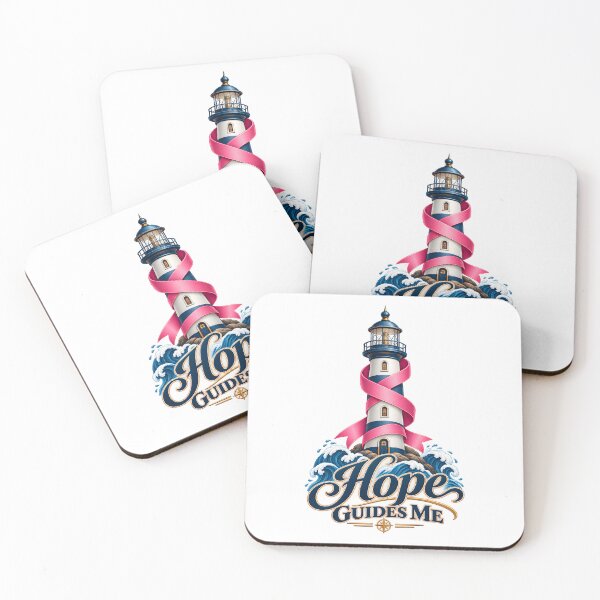 Item preview, Hope Guides Me Lighthouse Ribbon Cancer Survivor designed and sold by UniversPlant | Blooming with Hope.