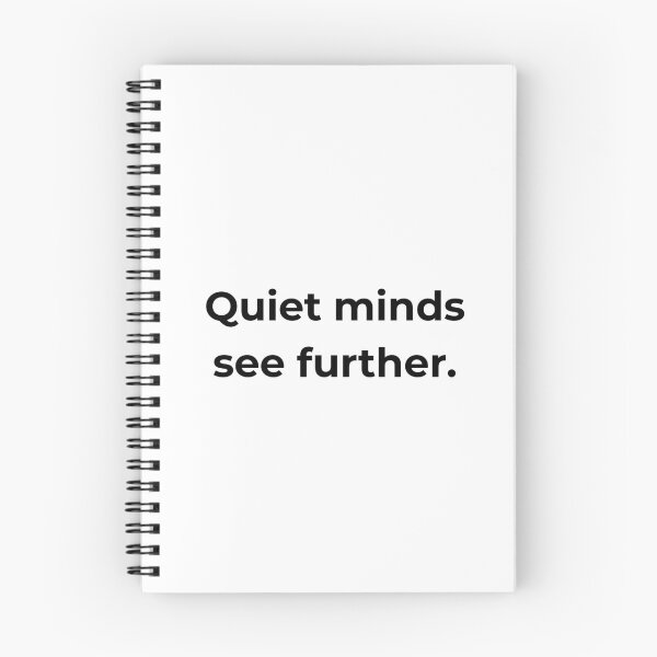 Item preview, Quiet minds see further. designed and sold by MPSTUDIOPL.