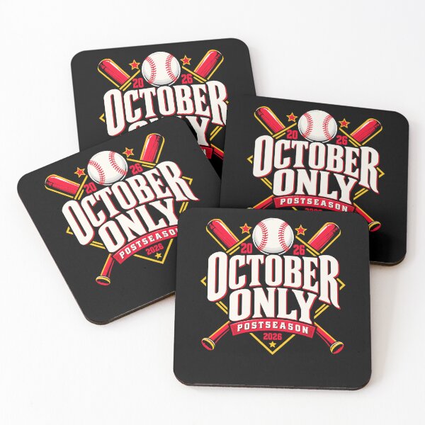 Item preview, October Only Postseason 2026 Baseball Playoffs Fan designed and sold by Mind-Drift.