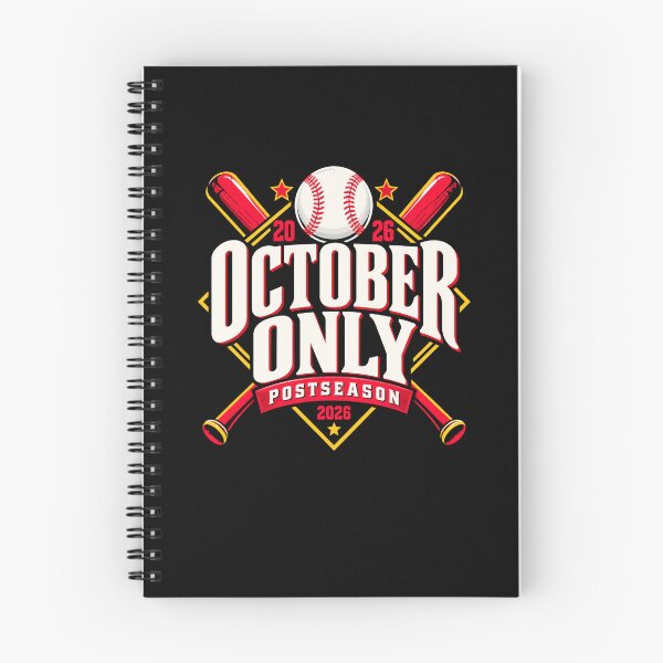 Item preview, October Only Postseason 2026 Baseball Playoffs Fan designed and sold by Mind-Drift.