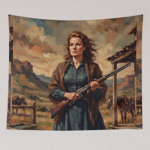 Item preview, Big Jake Frontier Western Fine Art Tribute designed and sold by Art's Diner.