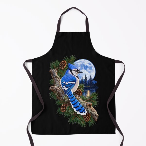 Item preview, Blue Jay Under Full Moon designed and sold by RockitBaby.