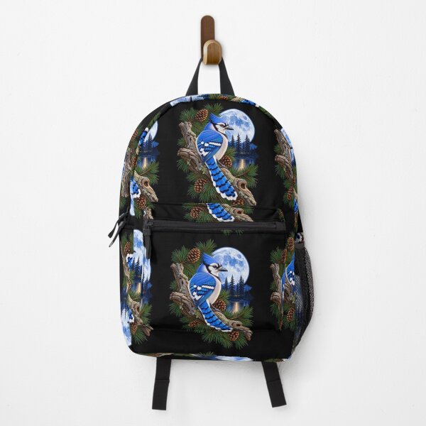 Item preview, Blue Jay Under Full Moon designed and sold by RockitBaby.