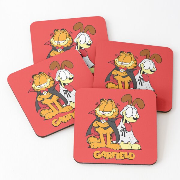 Item preview, Garfield and Odie Vampire Halloween designed and sold by Oldvan08.