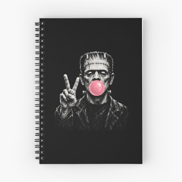 Item preview, Vintage Frankenstein Bubblegum Peace Sign 90s Monster designed and sold by Glow-Paw-Studio.