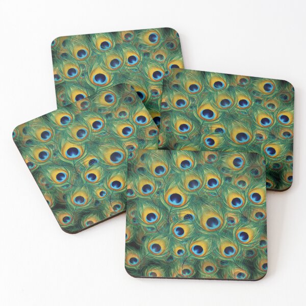 Item preview, Beautiful Vibrant Peacock Feather Pattern  designed and sold by Sakshiartwork.