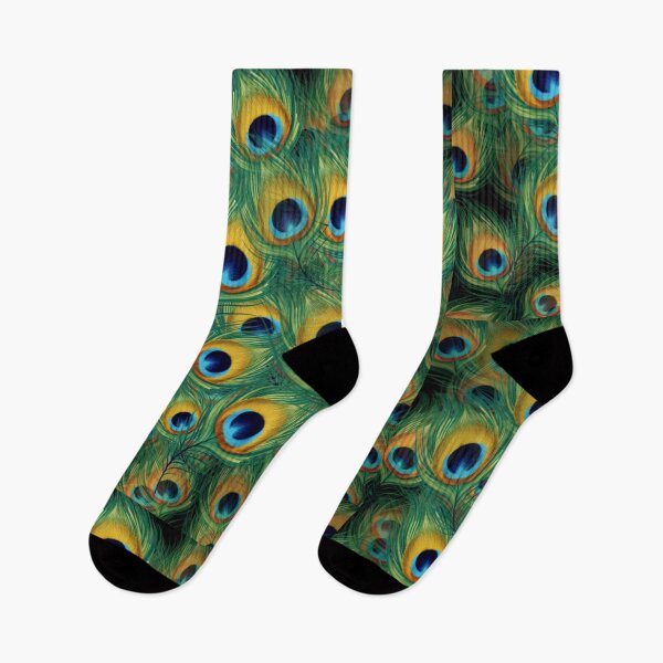 Item preview, Beautiful Vibrant Peacock Feather Pattern  designed and sold by Sakshiartwork.