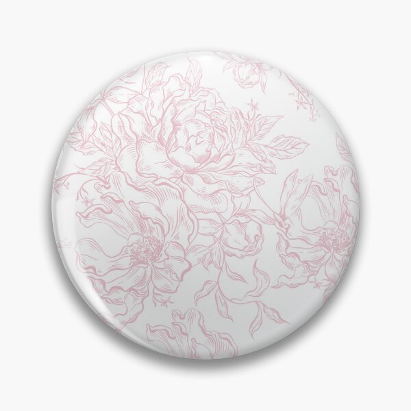Item preview, Blush Peony Dragonfly Midnight Garden designed and sold by VibnWalls.
