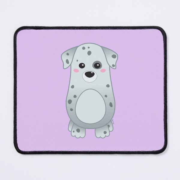 Item preview, Cute Pastel Baby Dalmatian dog- Kawaii Chibi illustration designed and sold by Agamaji.